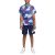 Nike Conjunto de camiseta y pantalones cortos para Niños Futura Toss Azul