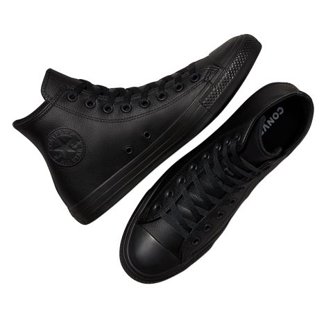 Converse Chuck Taylor All Star Mono Leather Men s Shoe Black 135251C. Jekoshop UK