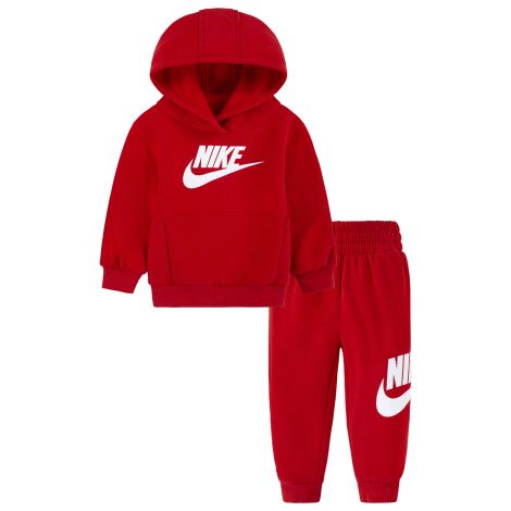 Baby red 2025 nike tracksuit