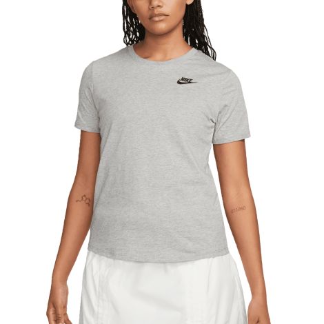 Nike T Shirt da Donna Club Essentials Grigio DX7902 063. Jekoshop